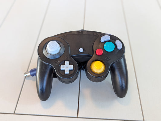 Clear Black Gamecube Controller